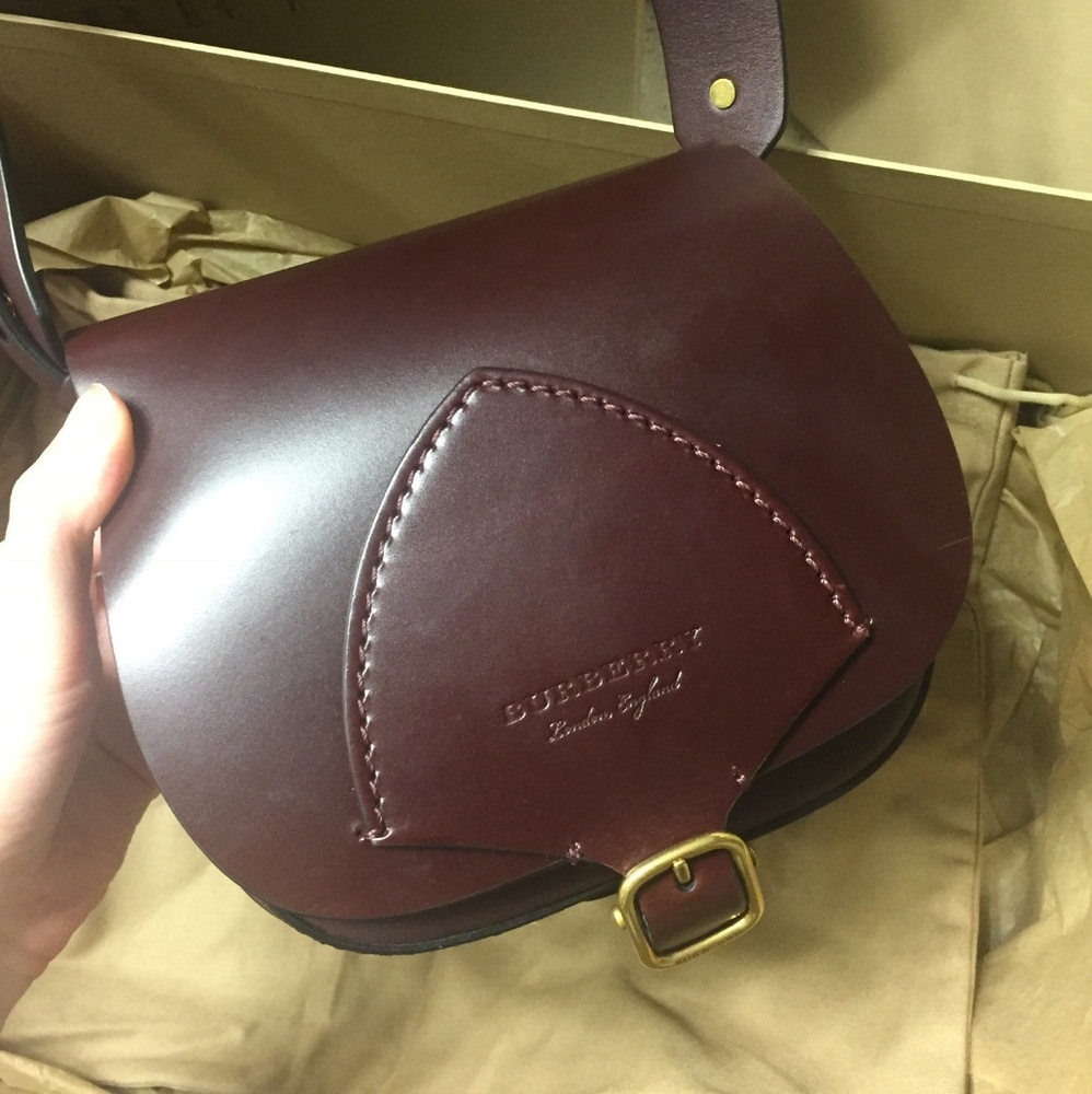 Authentic Burberry Crossbody Satchel - Picture 3 of 7